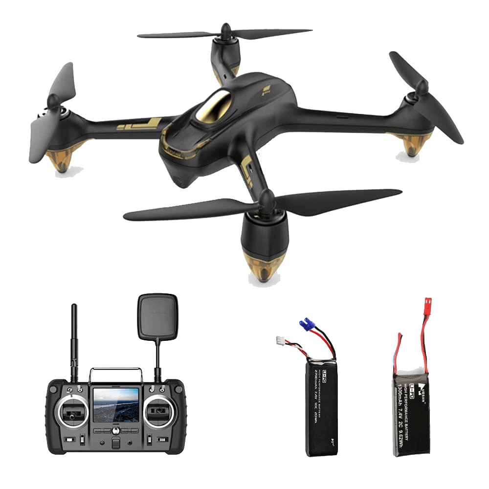 Hubsan-H501S X4 Pro with two batteries
