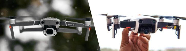 White Mavic Air Vs Mavic 2 Pro